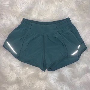 Lululemon regular length hotty hot shorts